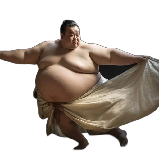 dress, creature, food, animal, photorealistic, concept art, large, shirtless transparent PNG cut-out