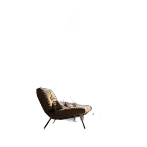 furniture, hair, crown, shoes, 3d render, photorealistic, concept art, earth tones transparent PNG cut-out