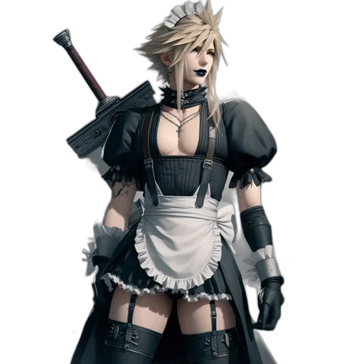 staff, weapon, dress, sword, concept art, fantasy art, pixel art, 3d render transparent PNG cut-out