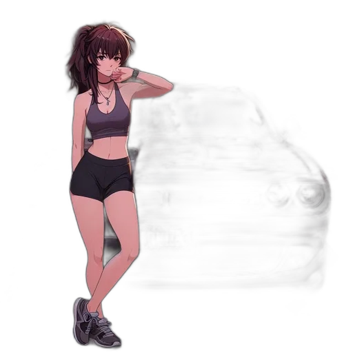 bottle, dress, shoes, creature, concept art, pixel art, anime, cartoon transparent PNG cut-out
