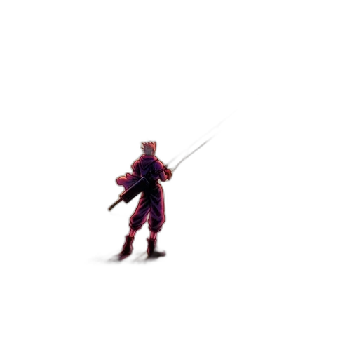 weapon, sword, staff, robot, pixel art, concept art, 3d render, comic book art transparent PNG cut-out