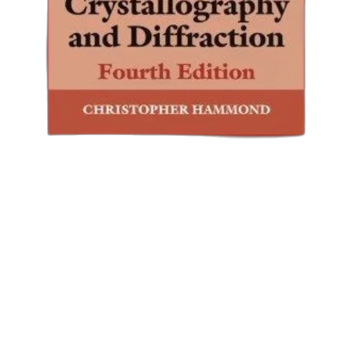 fourth, edition, crystallography, diffraction, christopher, hammond, featuring, red transparent PNG cut-out