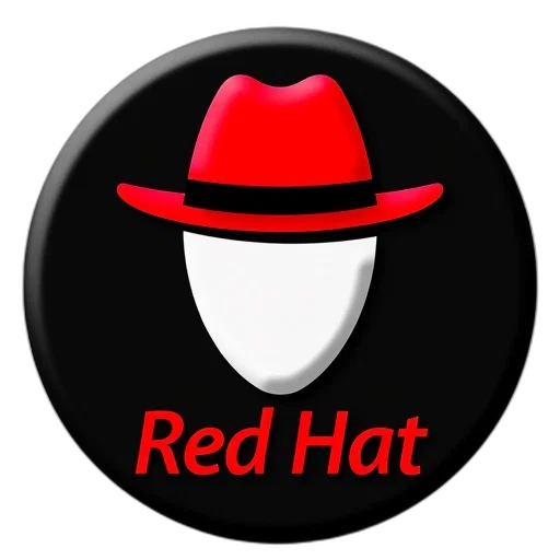 hat, 3d render, red, stylized, logo, featuring, black, band transparent PNG cut-out