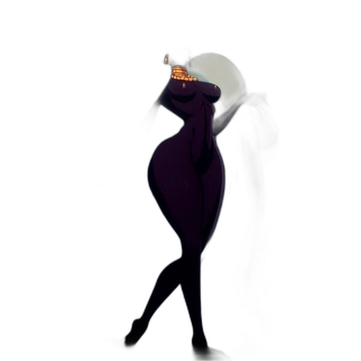 dress, hat, creature, animal, concept art, 3d render, cartoon, fantasy art transparent PNG cut-out