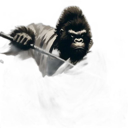 staff, animal, sword, weapon, concept art, photorealistic, comic book art, fantasy art transparent PNG cut-out