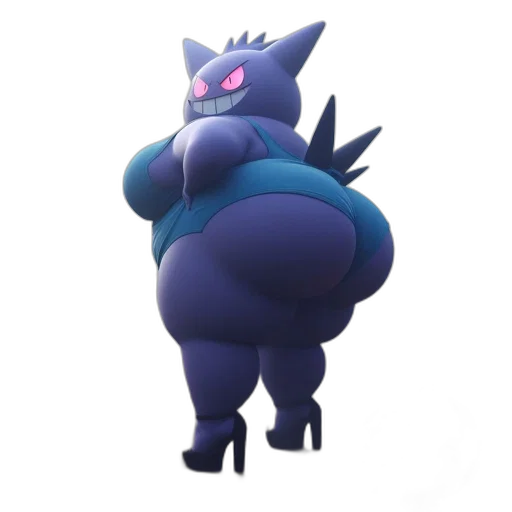 creature, animal, dress, robot, concept art, 3d render, pixel art, vaporwave transparent PNG cut-out