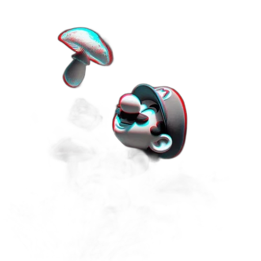 robot, car, umbrella, jewelry, 3d render, concept art, vaporwave, photorealistic transparent PNG cut-out