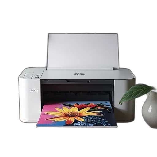 photorealistic, 3d render, printer, ink, kit, photosmart transparent PNG cut-out