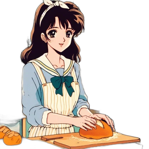 food, dress, shoes, jewelry, anime, vaporwave, cartoon, pixel art transparent PNG cut-out