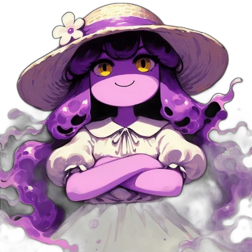 staff, hat, mask, dress, concept art, watercolor, pixel art, anime transparent PNG cut-out