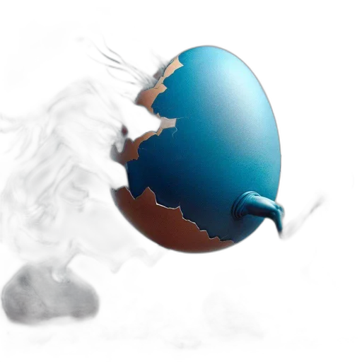 mask, dragon, 3d render, concept art, photorealistic, fantasy art, fire, blue transparent PNG cut-out