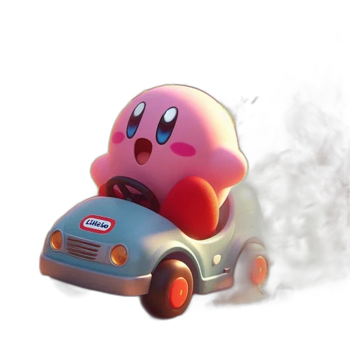 car, weapon, animal, robot, concept art, watercolor, 3d render, vaporwave transparent PNG cut-out
