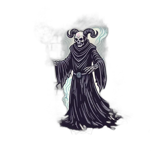 staff, mask, creature, dress, concept art, fantasy art, pixel art, comic book art transparent PNG cut-out