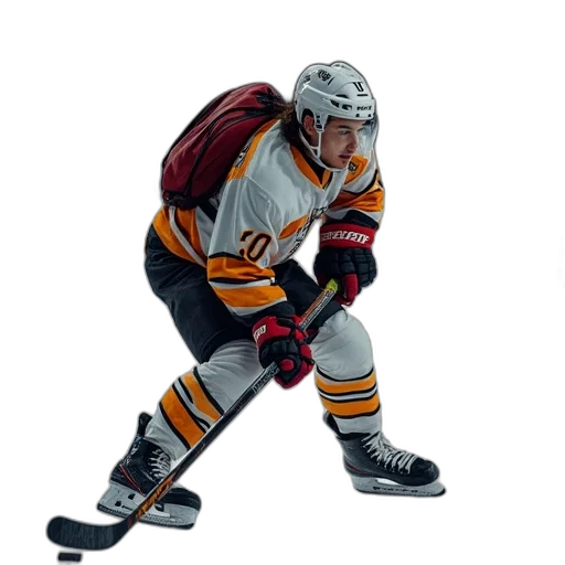 3d render, photorealistic, concept art, play, hockey, bag transparent PNG cut-out