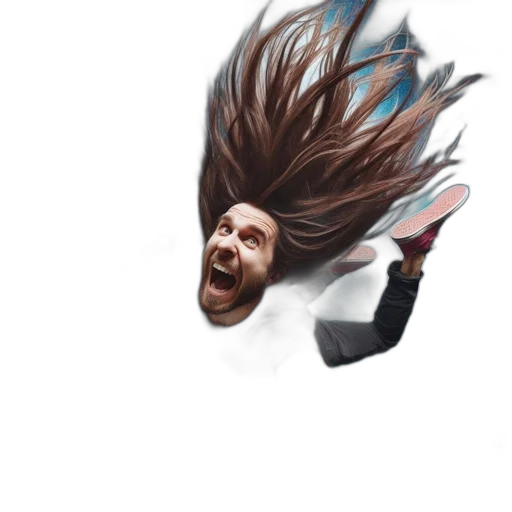 hair, creature, face, jacket, concept art, photorealistic, anime, fantasy art transparent PNG cut-out