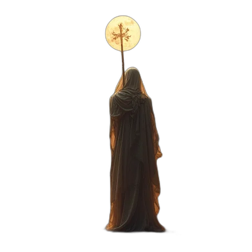 staff, 3d render, concept art, hymn transparent PNG cut-out
