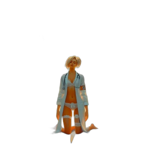 staff, jacket, sword, creature, 3d render, concept art, pixel art, fantasy art transparent PNG cut-out