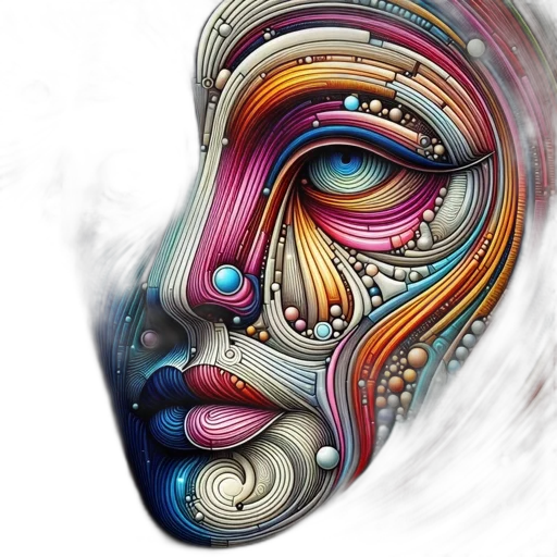 mask, face, jewelry, hair, photorealistic, fantasy art, watercolor, concept art transparent PNG cut-out