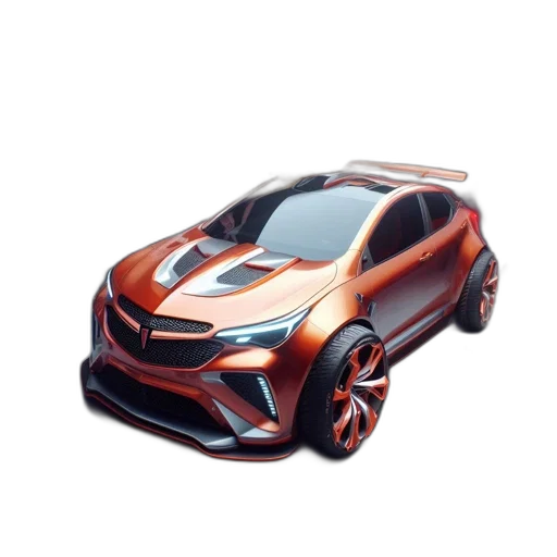 car, 3d render, concept art, photorealistic, cartoon, group, people, excitedly transparent PNG cut-out
