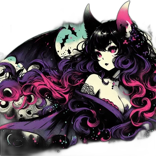 dragon, creature, dress, mask, fantasy art, concept art, pixel art, anime transparent PNG cut-out
