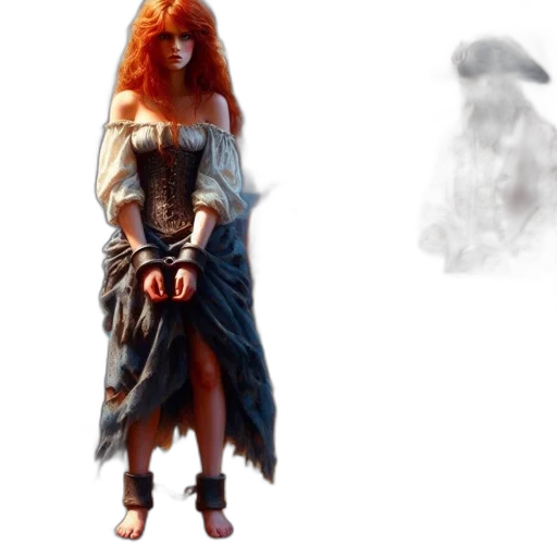dress, fantasy art, concept art, pixel art, 3d render, fire, fog, dark transparent PNG cut-out