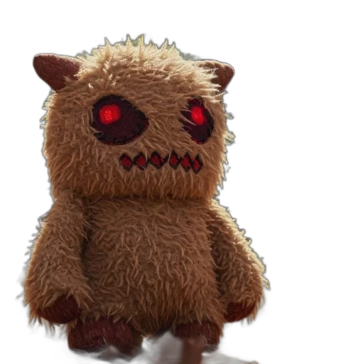 creature, robot, concept art, 3d render, pixel art, plush, toy, glowing transparent PNG cut-out