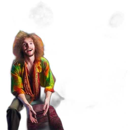 jacket, face, concept art, watercolor, photorealistic, cartoon, outer space, underwater transparent PNG cut-out