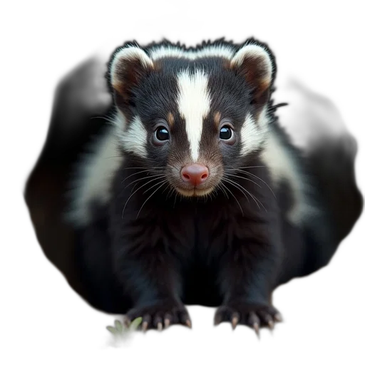 animal, creature, staff, face, photorealistic, 3d render, concept art, oil painting transparent PNG cut-out