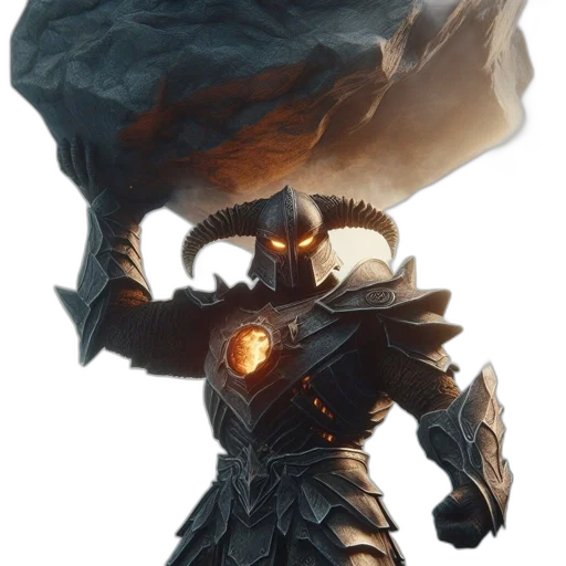 sword, weapon, dragon, staff, concept art, fantasy art, 3d render, comic book art transparent PNG cut-out