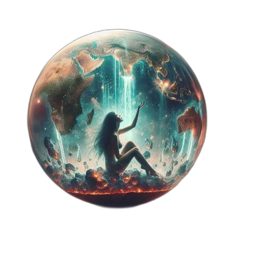 dragon, sword, fantasy art, concept art, comic book art, watercolor, outer space, fire transparent PNG cut-out