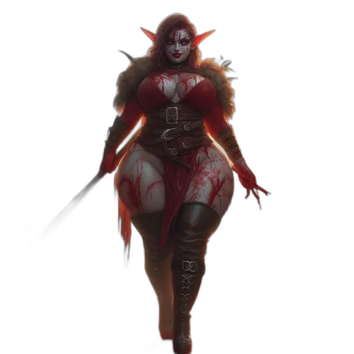 staff, concept art, fantasy art, comic book art, pixel art, red, dark, mystic transparent PNG cut-out