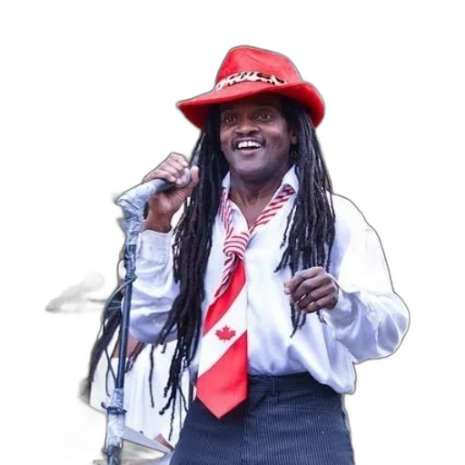 hat, jacket, staff, man, wearing, red, tie, maple transparent PNG cut-out