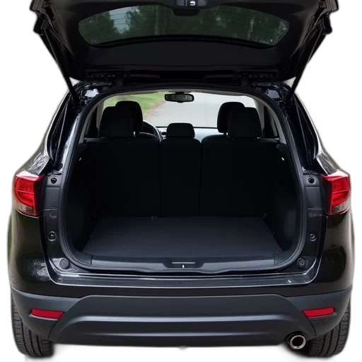car, rear, trunk, small transparent PNG cut-out