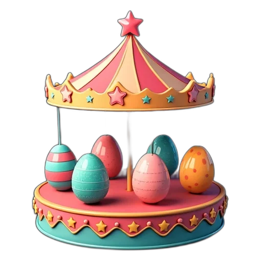 crown, hat, jewelry, staff, 3d render, concept art, photorealistic, stylized transparent PNG cut-out