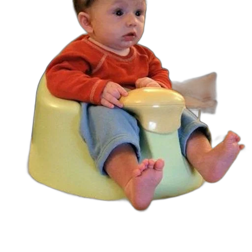 furniture, baby, sits, high, chair, scissors, comb, nearby transparent PNG cut-out