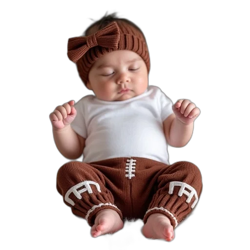 photorealistic, 3d render, earth tones, football transparent PNG cut-out