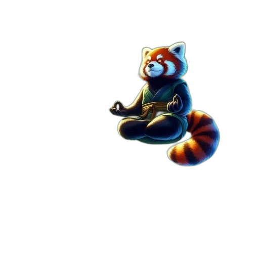 creature, animal, staff, pixel art, concept art, 3d render, fantasy art, serene transparent PNG cut-out