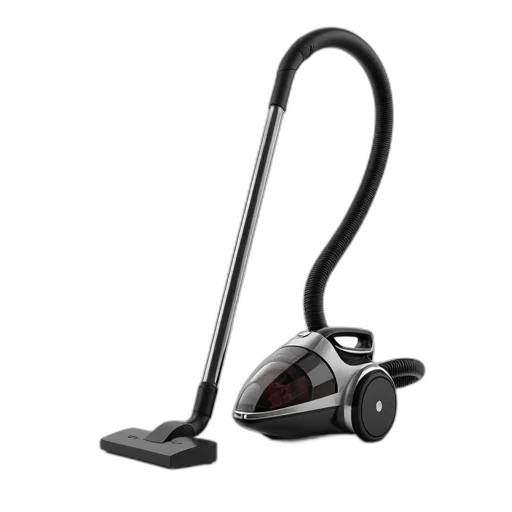 staff, robot, weapon, sleek, modern, vacuum, cleaner, black transparent PNG cut-out
