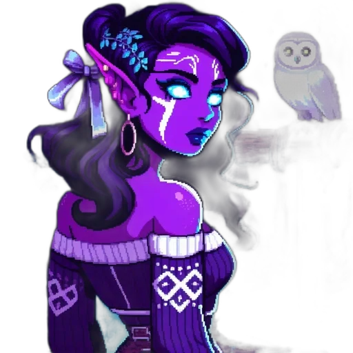 mask, dress, face, fantasy art, concept art, pixel art, vaporwave, dark transparent PNG cut-out