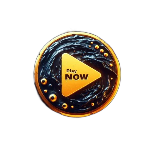 jewelry, 3d render, design, features, large, gold-toned, play, button transparent PNG cut-out