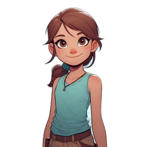 staff, face, dress, jacket, concept art, cartoon, pixel art, fantasy art transparent PNG cut-out