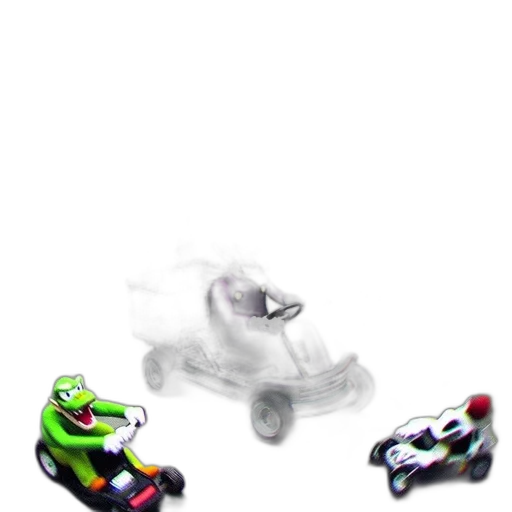 car, robot, weapon, shoes, concept art, 3d render, pixel art, watercolor transparent PNG cut-out