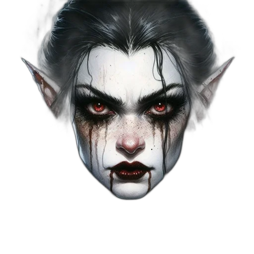 face, mask, creature, fantasy art, concept art, photorealistic, comic book art, dark transparent PNG cut-out