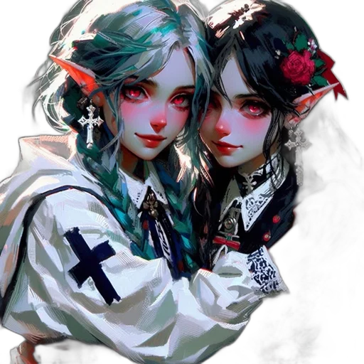 mask, face, fantasy art, concept art, oil painting, anime, blue, dark transparent PNG cut-out