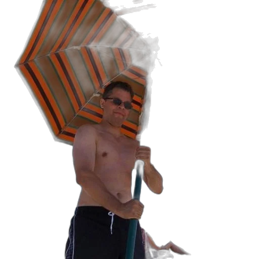 umbrella, creature, staff, weapon transparent PNG cut-out