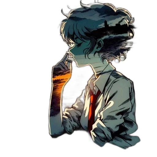 mask, bottle, robot, face, watercolor, concept art, anime, pixel art transparent PNG cut-out