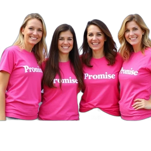 staff, first, image, shows, four, women, standing, together transparent PNG cut-out