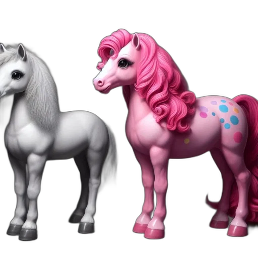 3d render, concept art, fantasy art, photorealistic, pastel, two, lifelike, toy transparent PNG cut-out