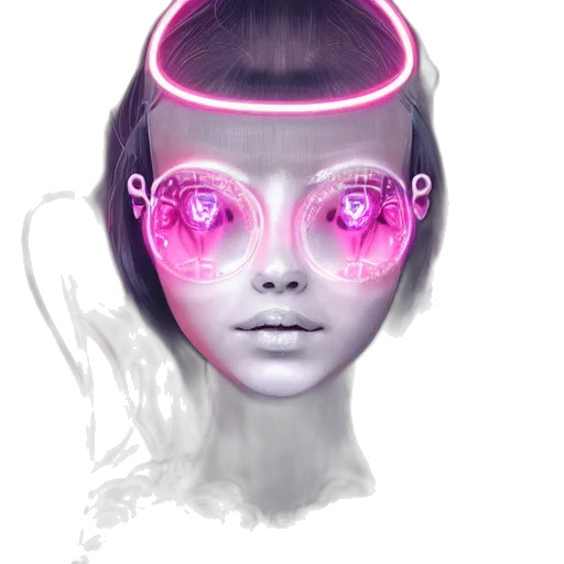 mask, face, robot, jewelry transparent PNG cut-out