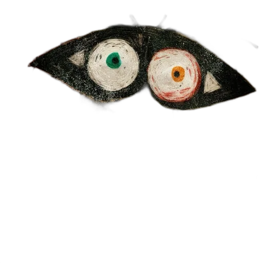 mask, face, hat, creature, watercolor, photorealistic, concept art, pencil sketch transparent PNG cut-out